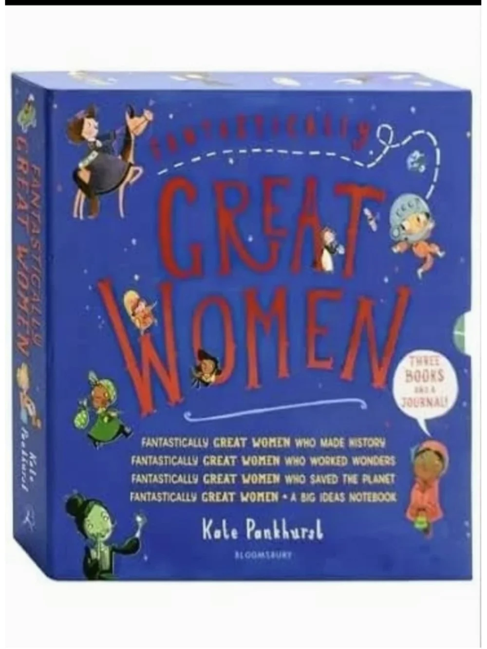 Fantastically Great Women 4 Books Boxed Set. Kids. Kate Pankhurst. New